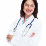 smiling-medical-doctor-woman-stethoscope-isolated-over-white-background-35552912